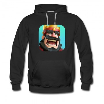 Men's King Clash Royal Hot Games Hoodie