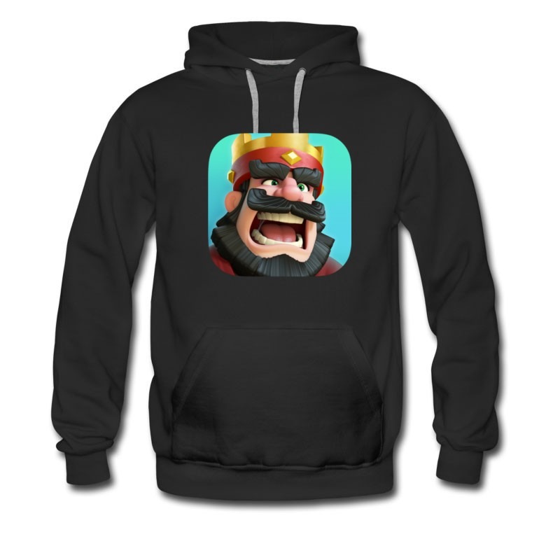Men's King Clash Royal Hot Games Hoodie