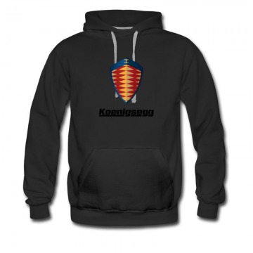 Men's Koenigsegg Hot Logo Design Hoodie