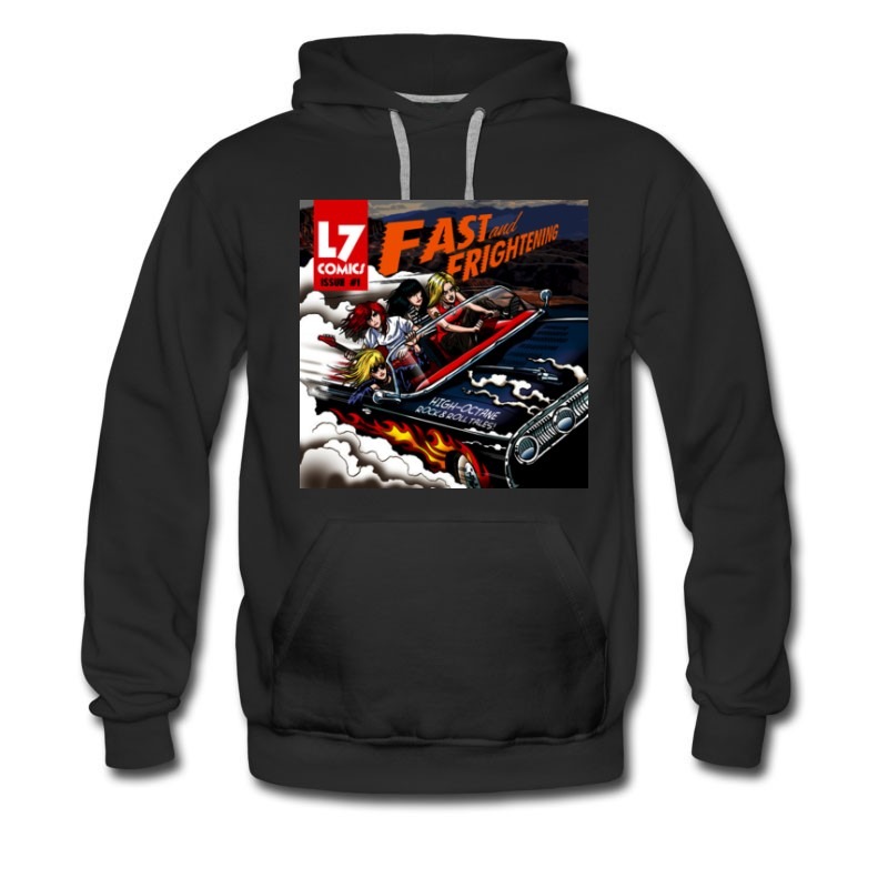 Men's L7 Comic Cover FAst And Frightening Hoodie