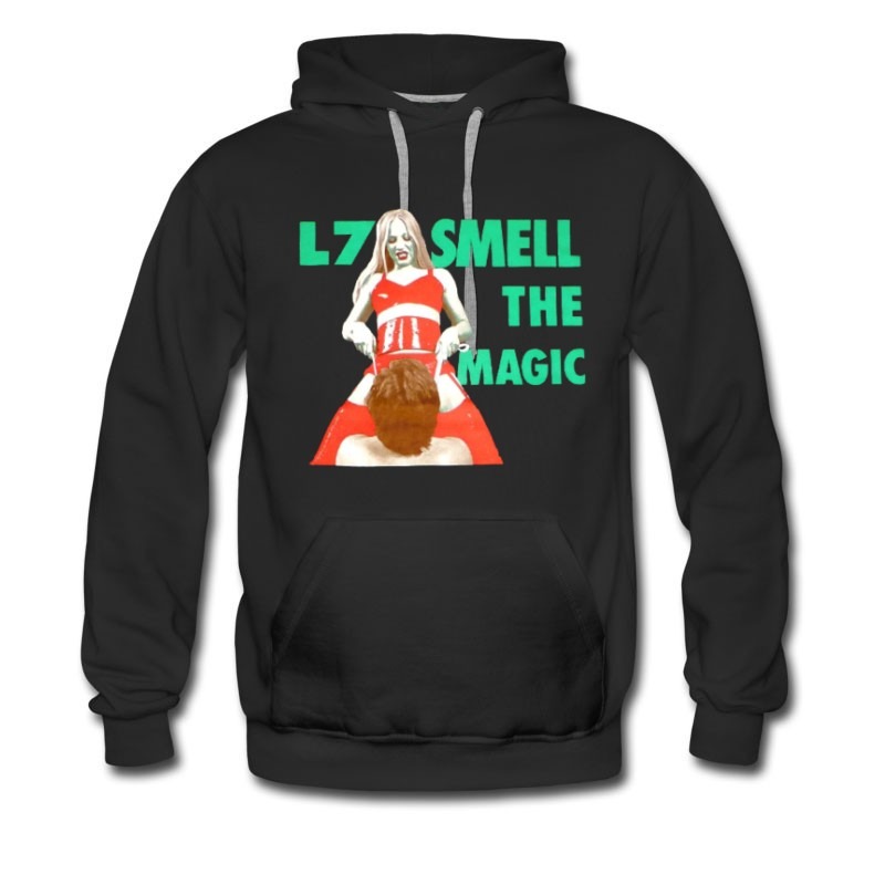 Men's L7 smell the magic V neck Hoodie