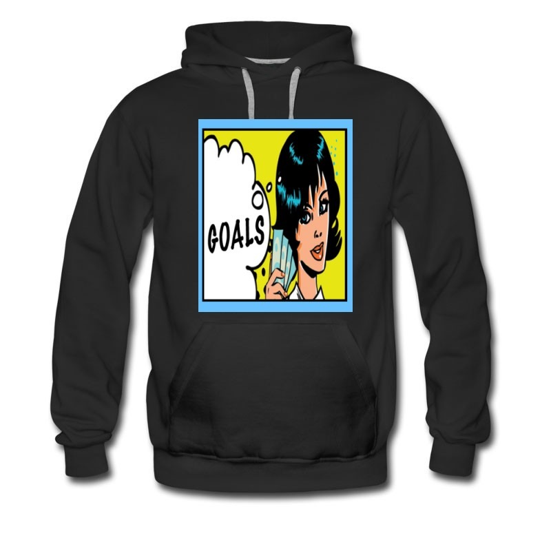 Men's Ladies Goal Thinking Money Hoodie