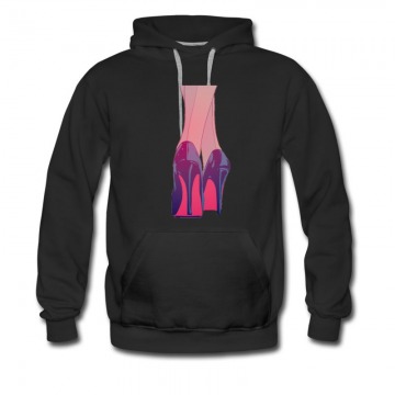 Men's ladies leg Hoodie