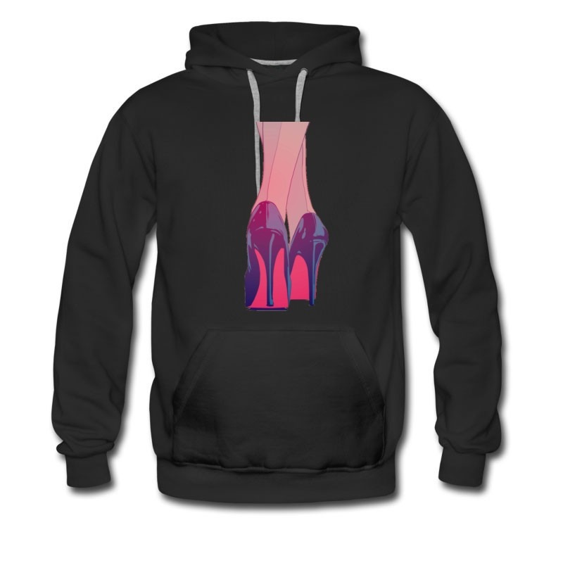 Men's ladies leg Hoodie