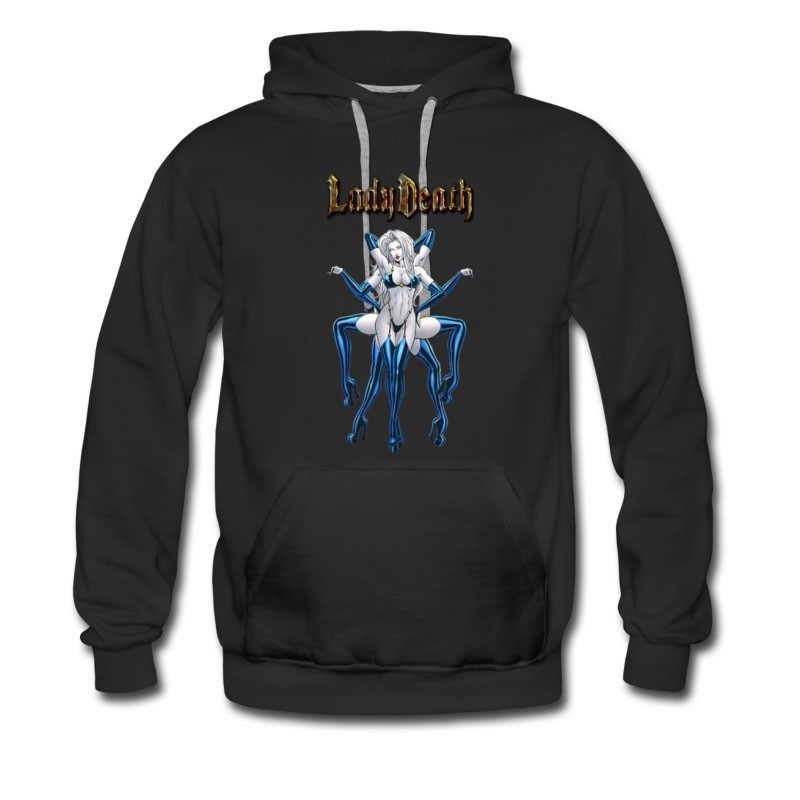 Men's lady death spirit Hoodie