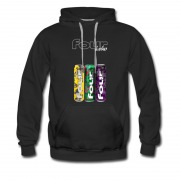 Men's Lemon Watermelon Grape Flavor Four Loko Hot Design Beer Hoodie
