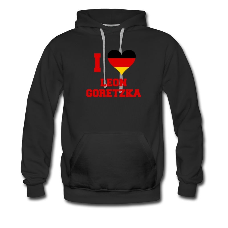 Men's Leon Goretzka Germany Soccer Player Hoodie