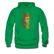 Men's Lion Rhasta Jamaica Style King Jungle Hoodie