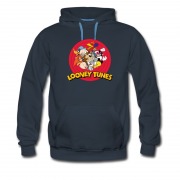 Men's Looney Tunes And Friends Retro Cartoon Hoodie