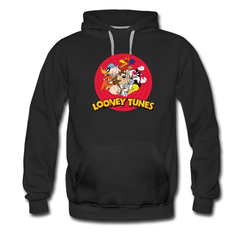 Men's Looney Tunes Mate Buddy Pussycat Tweety Hoodie