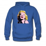 Men's Marilyn Monrooe Cartoon Retro Model Hoodie