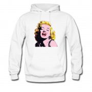 Men's Marilyn Monrooe Cartoon Retro Model Hoodie