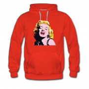 Men's Marilyn Monrooe Cartoon Retro Model Hoodie