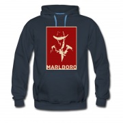 Men's Marlboro Cowboy Style Hoodie