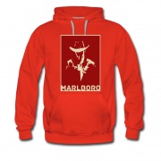 Men's Marlboro Cowboy Style Hoodie