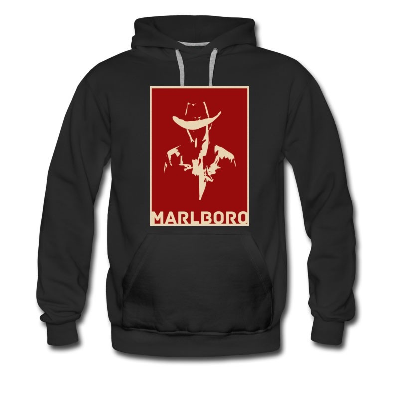 Men's Marlboro Cowboy Style Hoodie