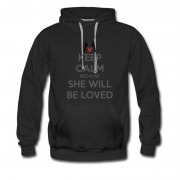 Men's Marron Five She Will Be Love Keep Calm Hoodie