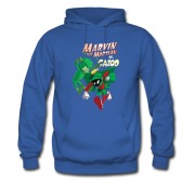 Men's Marvin The Martian Vs Gazoo Flientstone Hoodie