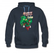Men's Marvin The Martian Vs Gazoo Flientstone Hoodie