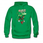 Men's Marvin The Martian Vs Gazoo Flientstone Hoodie