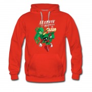 Men's Marvin The Martian Vs Gazoo Flientstone Hoodie
