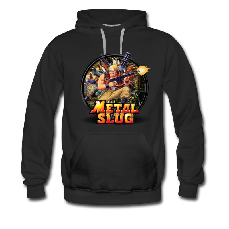 Men's Matured metal slug characters Hoodie