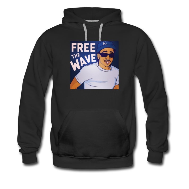 Men's Max B Free The Wave Hip Hop Music Hoodie