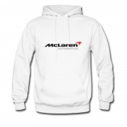 Men's MC LAREN WHITE Hoodie