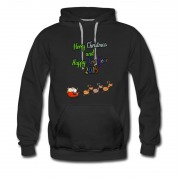Men's Meery Christmas And Happy New Year 2018 Hoodie