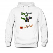 Men's Meery Christmas And Happy New Year 2018 Hoodie