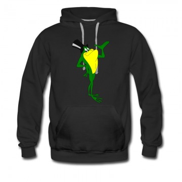Men's Michigan J Frog Cartoon Hoodie