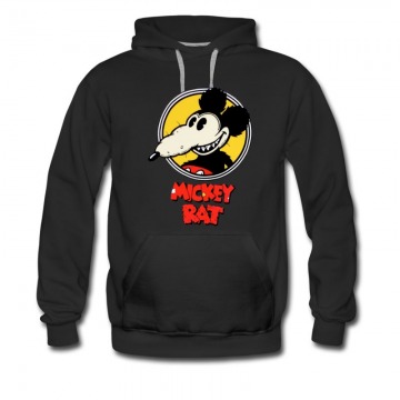 Men's mickey rat black Hoodie