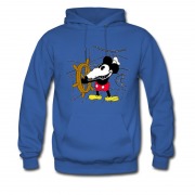 Men's MICKEY RAT RETRO CARTOON Hoodie