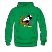 Men's MICKEY RAT RETRO CARTOON Hoodie