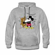 Men's MICKEY RAT RETRO CARTOON Hoodie