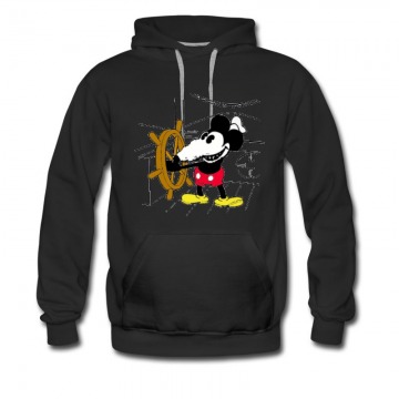 Men's MICKEY RAT RETRO CARTOON Hoodie