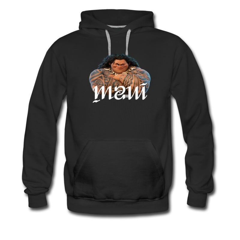 Men's Moana Movie Hot Character Maui Hoodie