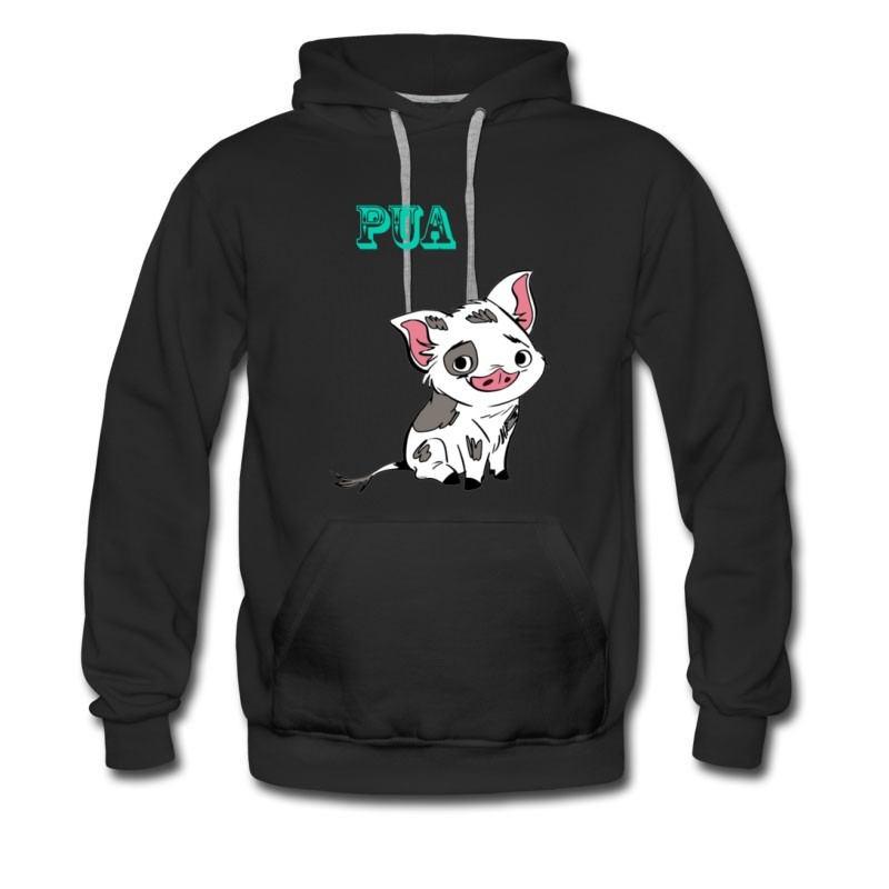 Men's Moana Pet Actually Pig Pua Hoodie