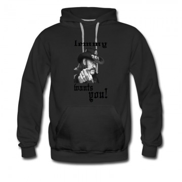Men's Motorhead Lemmy Wants You Hoodie