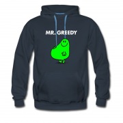 Men's Mr Greedy Cute Apparel Hoodie