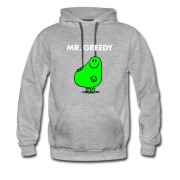 Men's Mr Greedy Cute Apparel Hoodie