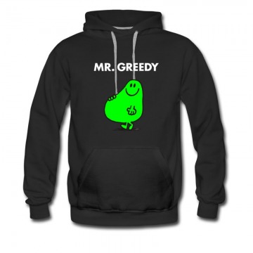 Men's Mr Greedy Cute Apparel Hoodie