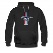 Men's Mustang Horse Logo Hoodie