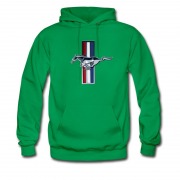 Men's Mustang Horse Logo Hoodie