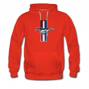 Men's Mustang Horse Logo Hoodie