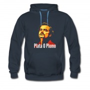 Men's Narcos Plata O Plomo Hot Design Hoodie