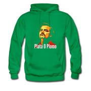 Men's Narcos Plata O Plomo Hot Design Hoodie