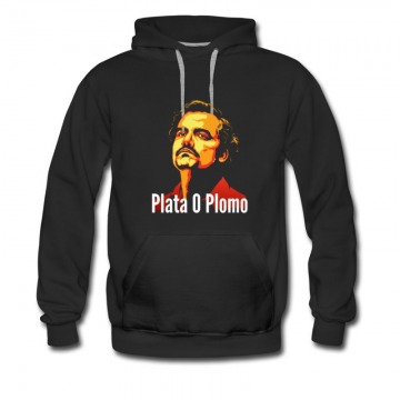 Men's Narcos Plata O Plomo Hot Design Hoodie