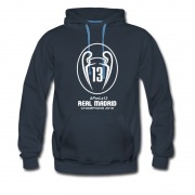 Men's New A Por La 13 Real Madrid Champions 2018 Hoodie