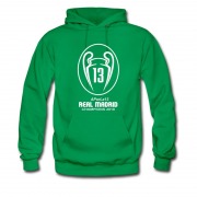 Men's New A Por La 13 Real Madrid Champions 2018 Hoodie